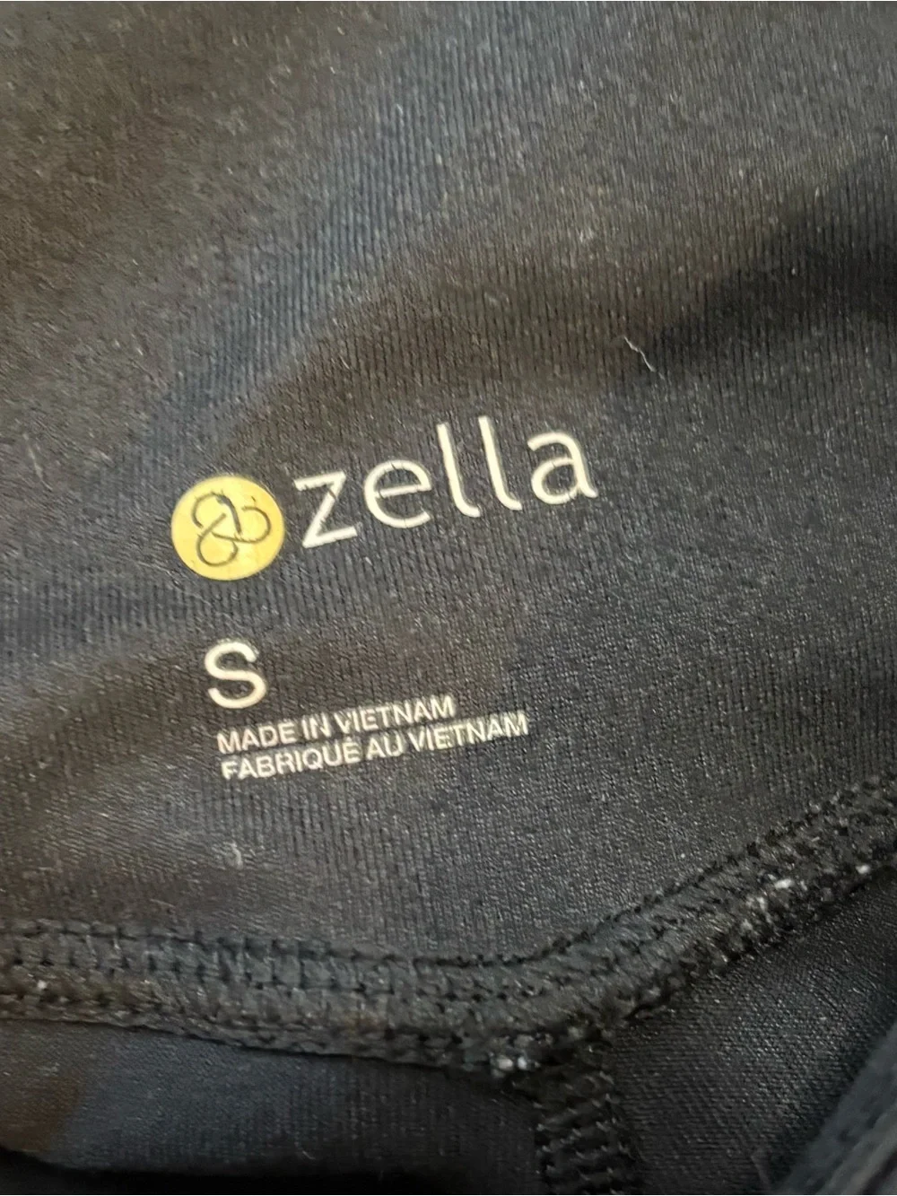 Zella Black High-Waisted Performance Leggings - Women's Size Small